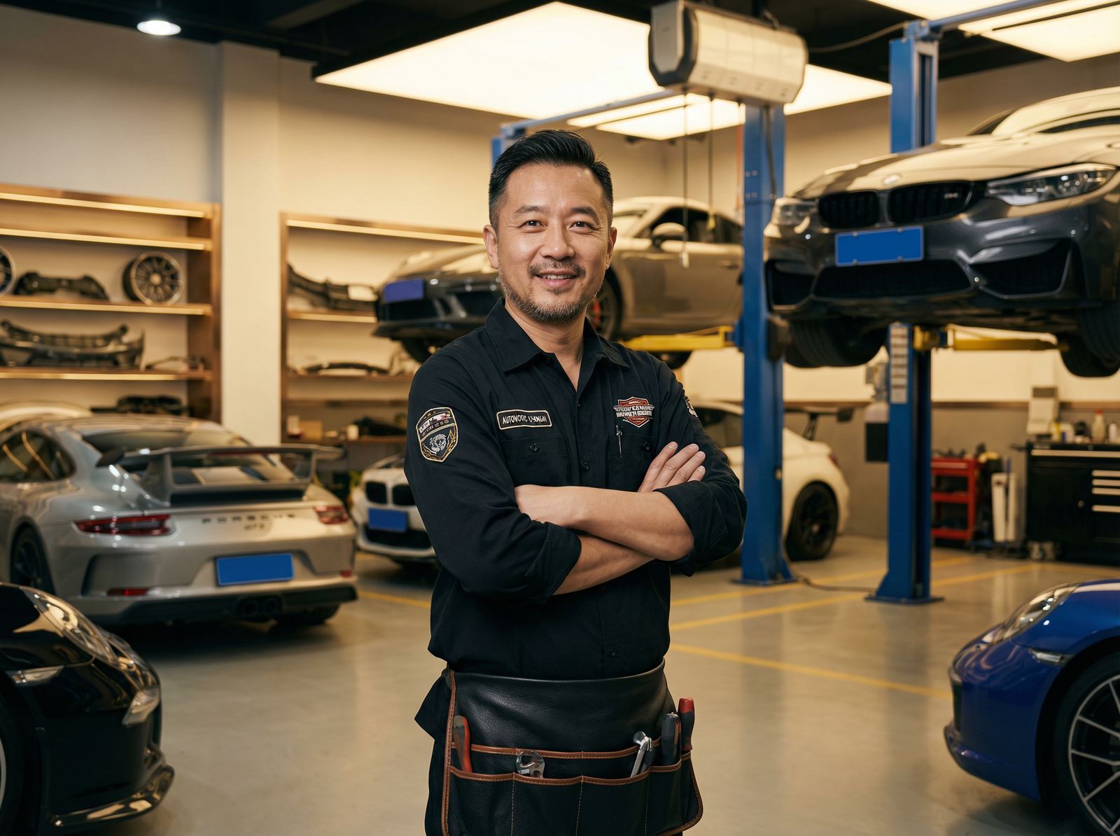 蜜桃视频修车改装专家 - 张师傅